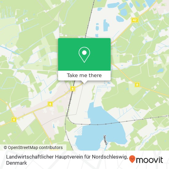 Landwirtschaftlicher Hauptverein für Nordschleswig map