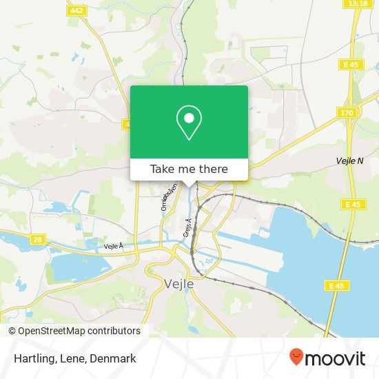 Hartling, Lene map