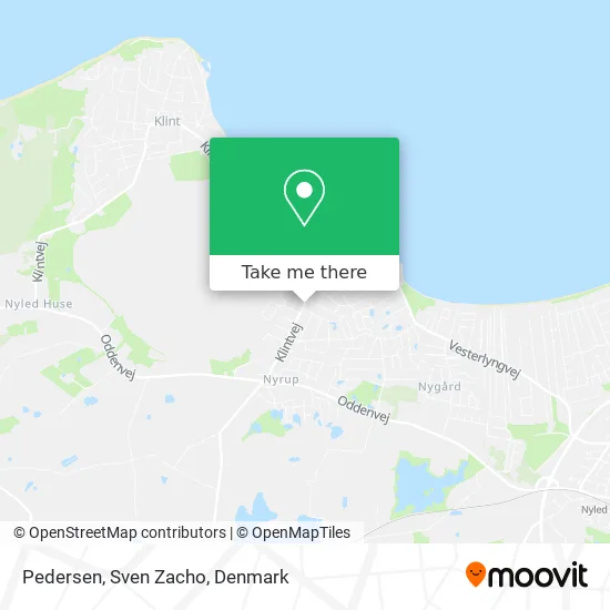 Pedersen, Sven Zacho map