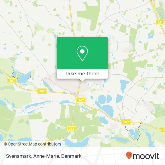 Svensmark, Anne-Marie map