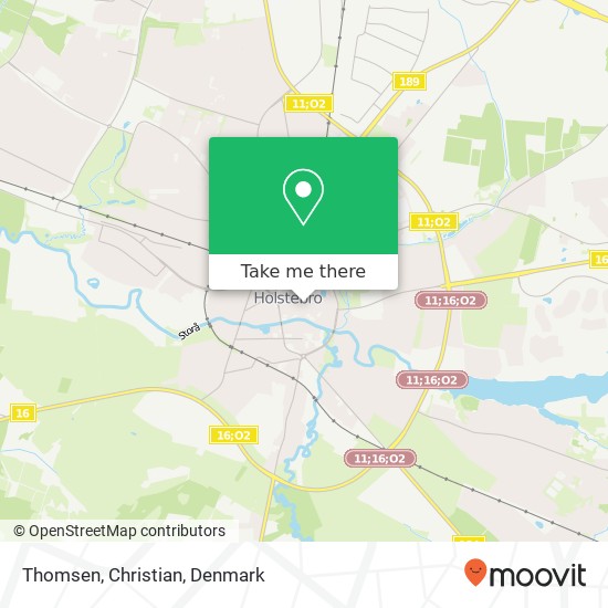 Thomsen, Christian map