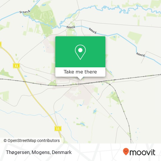 Thøgersen, Mogens map