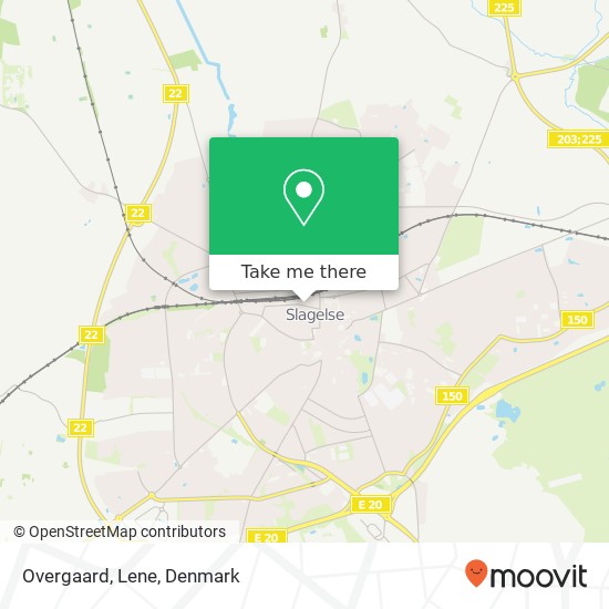 Overgaard, Lene map