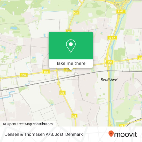 Jensen & Thomasen A/S, Jost map