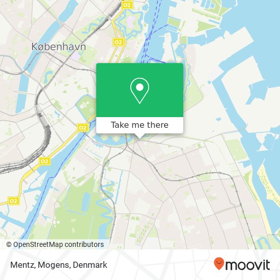 Mentz, Mogens map