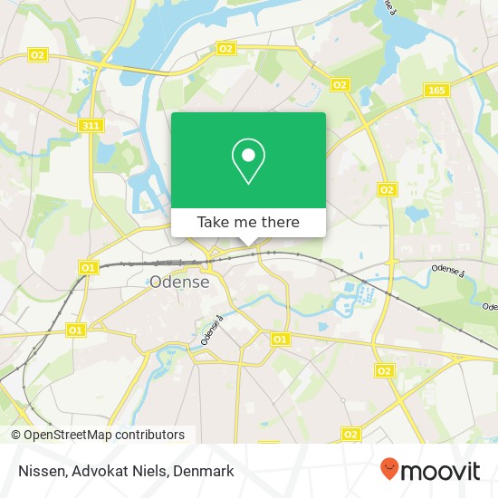 Nissen, Advokat Niels map