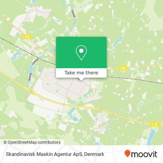 Skandinavisk Maskin Agentur ApS map