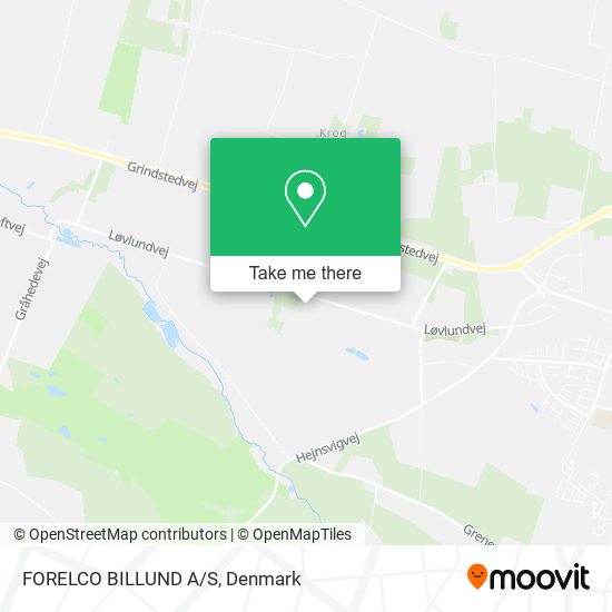 FORELCO BILLUND A/S map