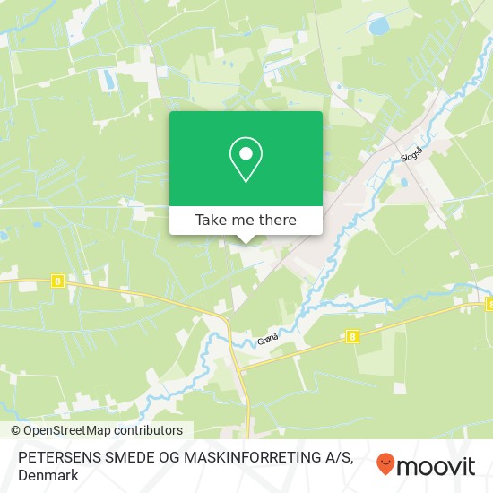 PETERSENS SMEDE OG MASKINFORRETING A / S map