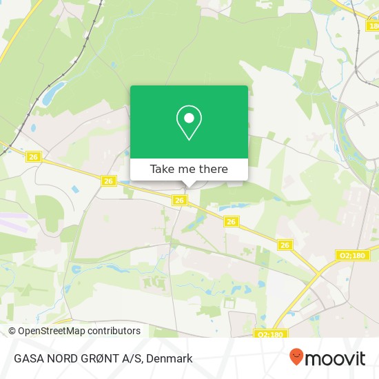 GASA NORD GRØNT A/S map