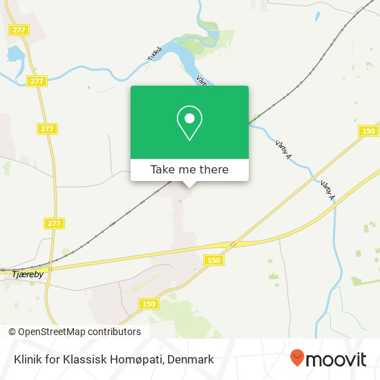 Klinik for Klassisk Homøpati map