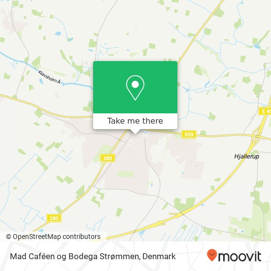 Mad Caféen og Bodega Strømmen map