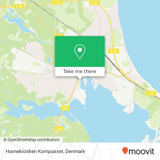 Havnekiosken Kompasset map