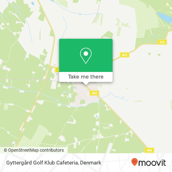 Gyttergård Golf Klub Cafeteria map