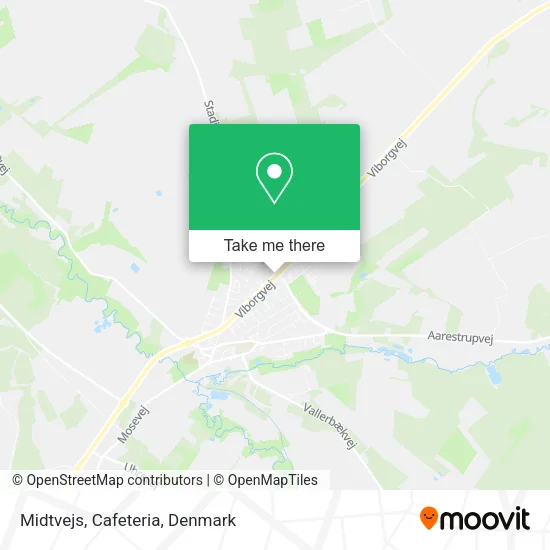 Midtvejs, Cafeteria map