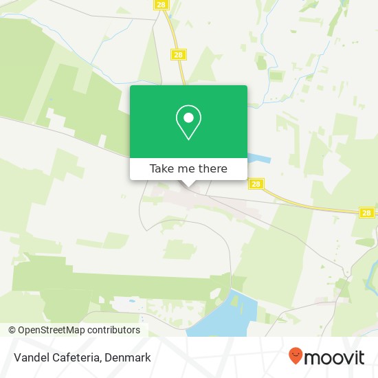 Vandel Cafeteria map