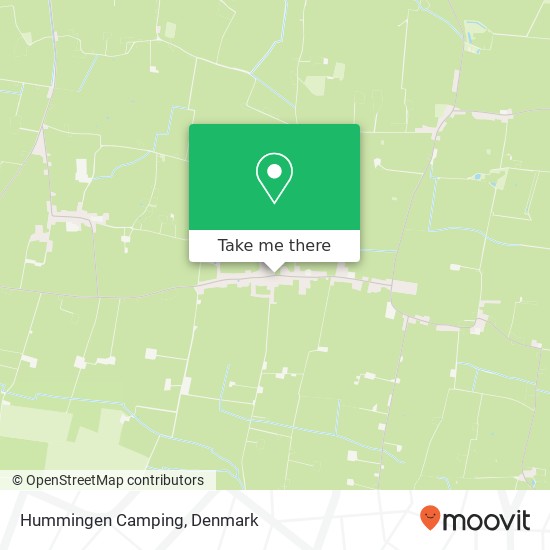 Hummingen Camping map