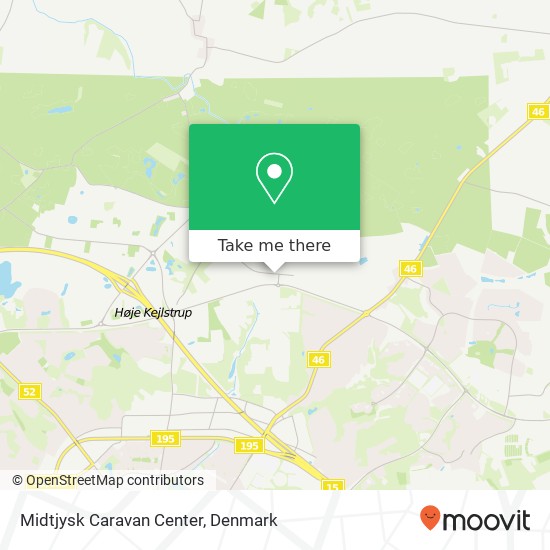 Midtjysk Caravan Center map