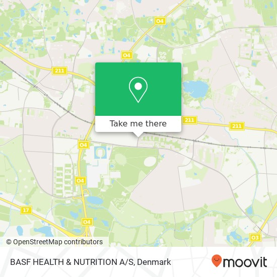 BASF HEALTH & NUTRITION A/S map
