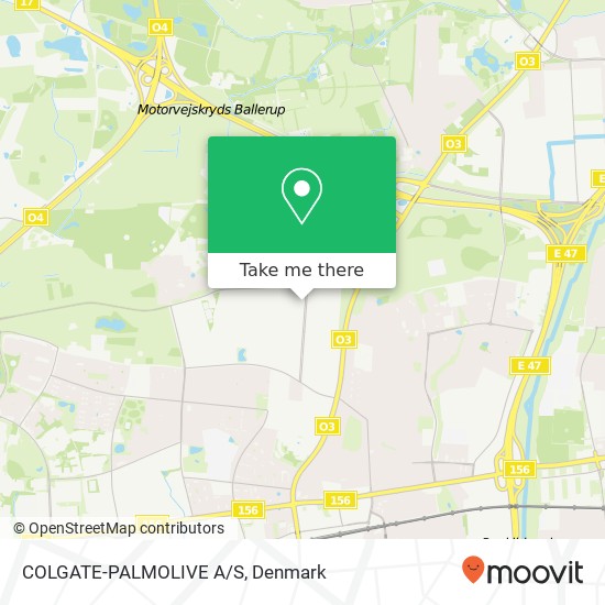 COLGATE-PALMOLIVE A/S map