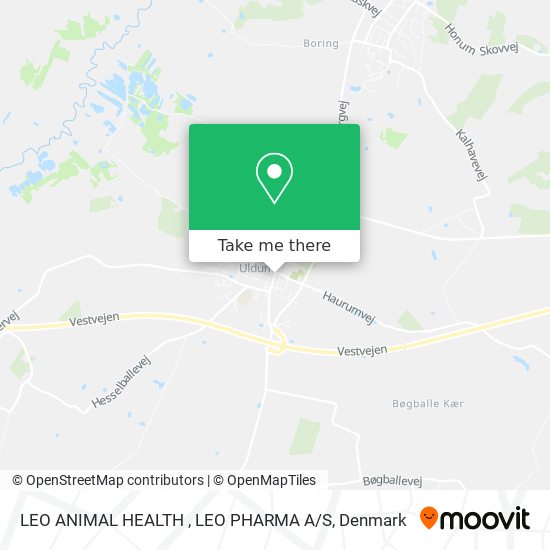 LEO ANIMAL HEALTH , LEO PHARMA A / S map