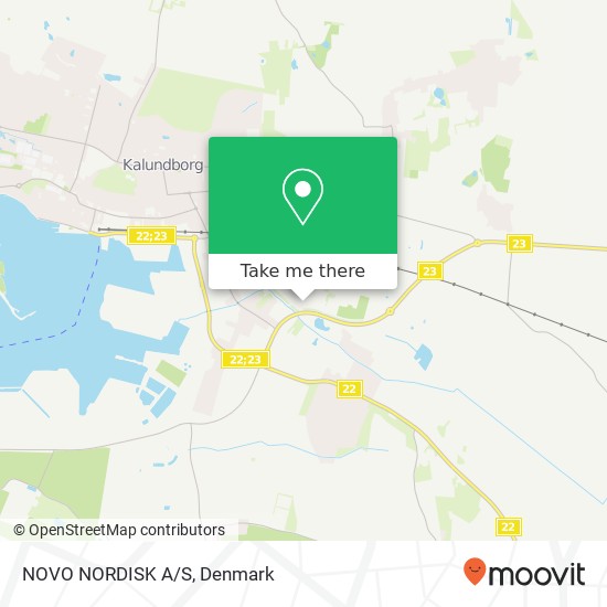 NOVO NORDISK A/S map