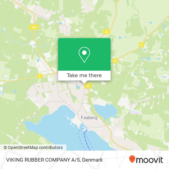 VIKING RUBBER COMPANY A/S map