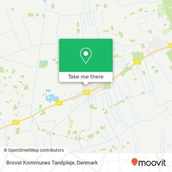 Brovst Kommunes Tandpleje map