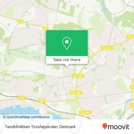 Tandklinikken Tovshøjskolen map