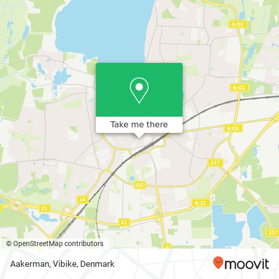 Aakerman, Vibike map