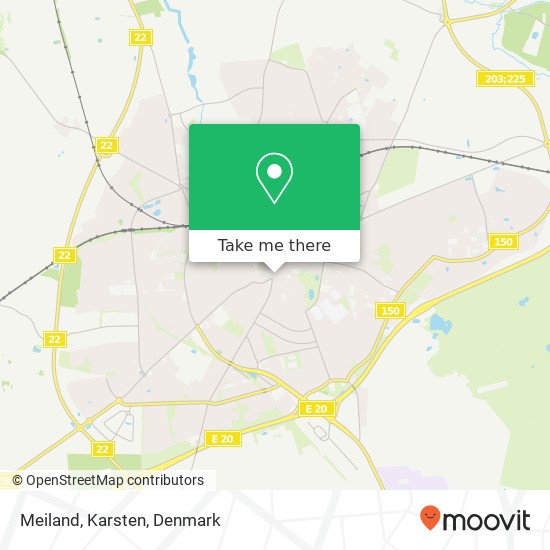 Meiland, Karsten map
