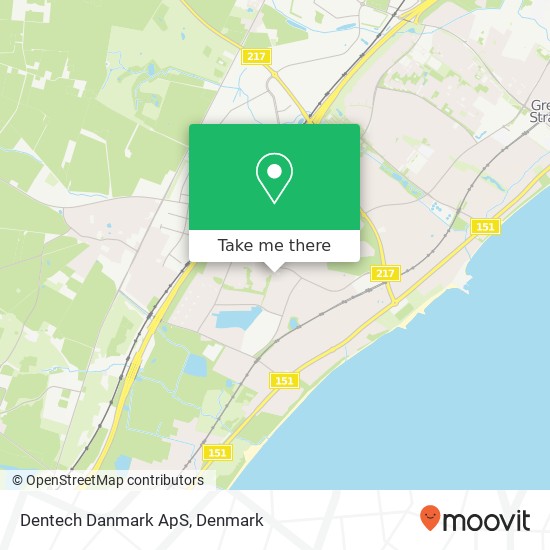 Dentech Danmark ApS map