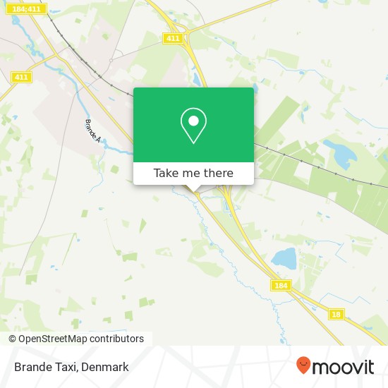 Brande Taxi map