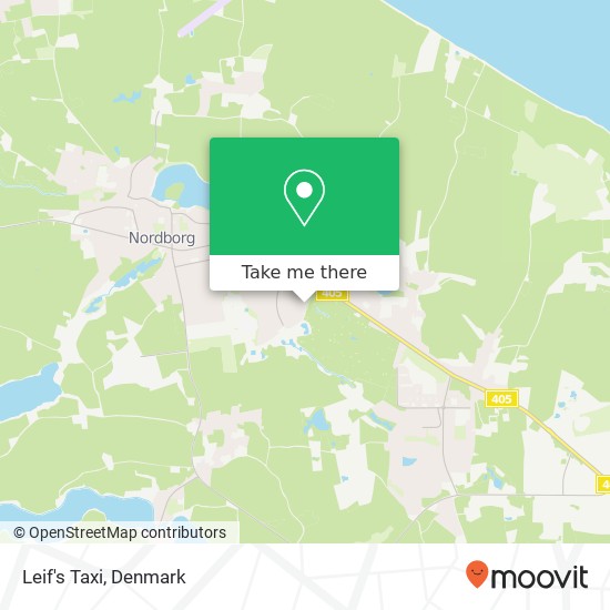 Leif's Taxi map