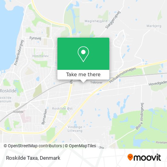 get to Roskilde Taxa by Bus or