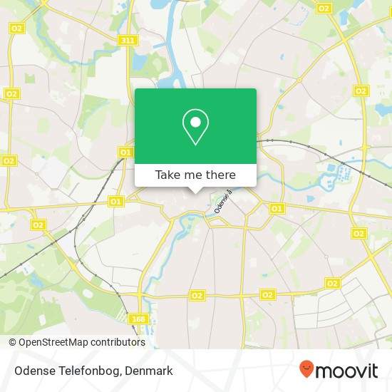 Odense Telefonbog map