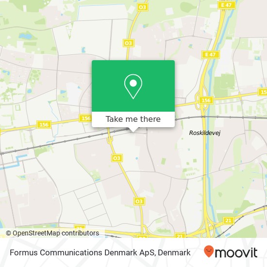Formus Communications Denmark ApS map
