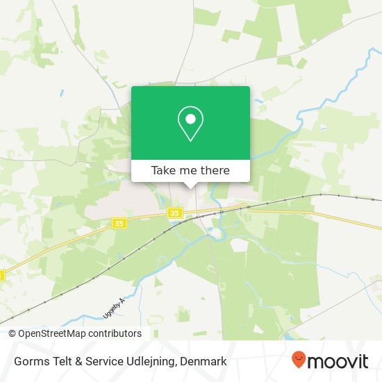 Gorms Telt & Service Udlejning map