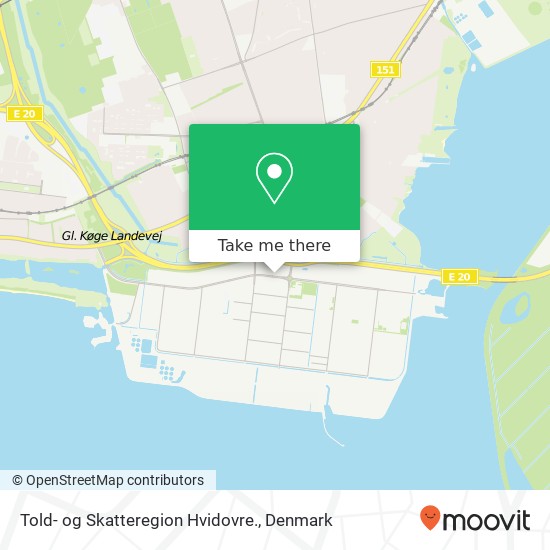 Told- og Skatteregion Hvidovre. map