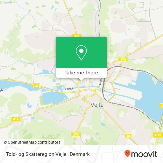 Told- og Skatteregion Vejle. map
