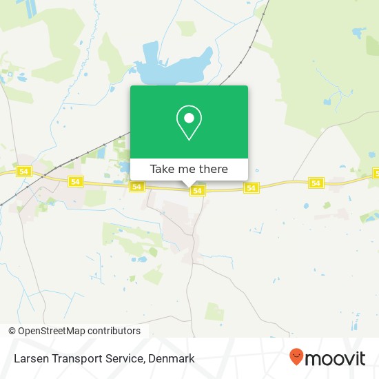 Larsen Transport Service map