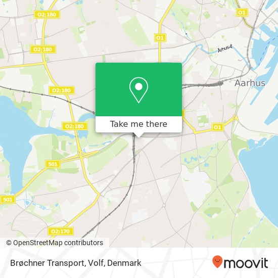 Brøchner Transport, Volf map