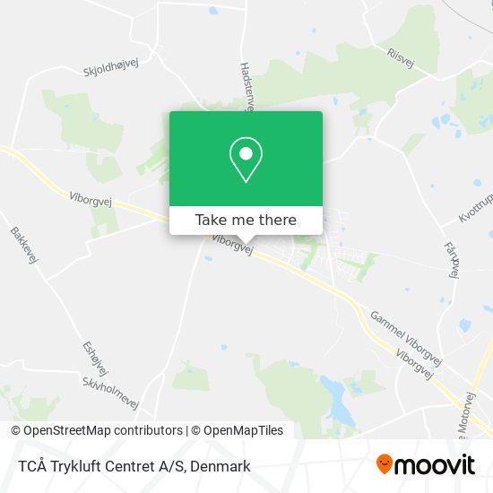 TCÅ Trykluft Centret A/S map