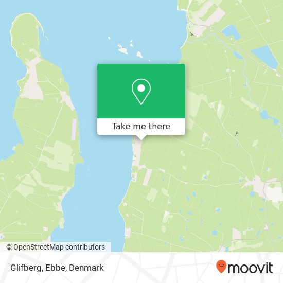 Glifberg, Ebbe map