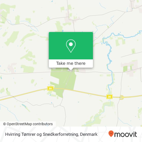 Hvirring Tømrer og Snedkerforretning map