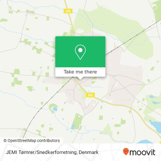 JEMI Tømrer/Snedkerforretning map
