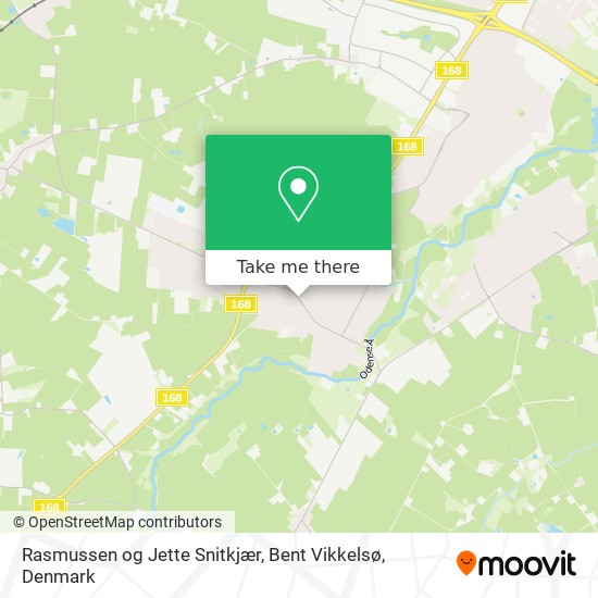 Rasmussen og Jette Snitkjær, Bent Vikkelsø map