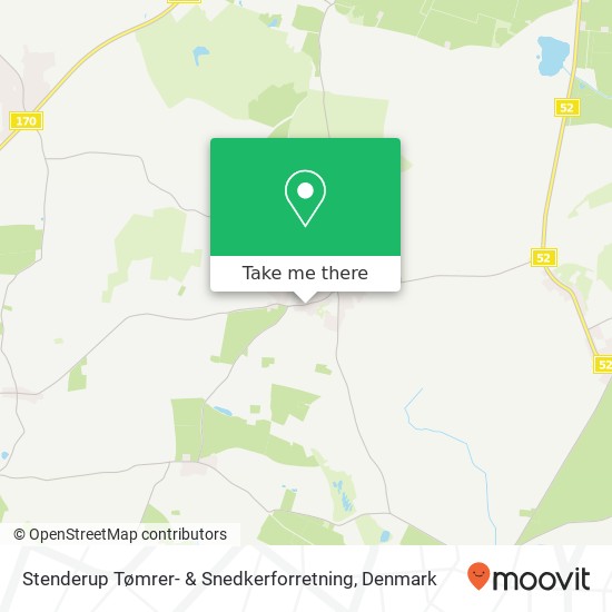 Stenderup Tømrer- & Snedkerforretning map