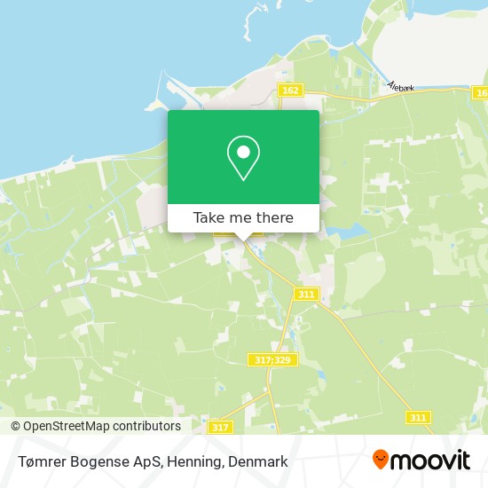 Tømrer Bogense ApS, Henning map