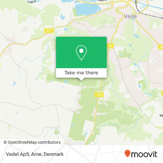 Vedel ApS, Arne map